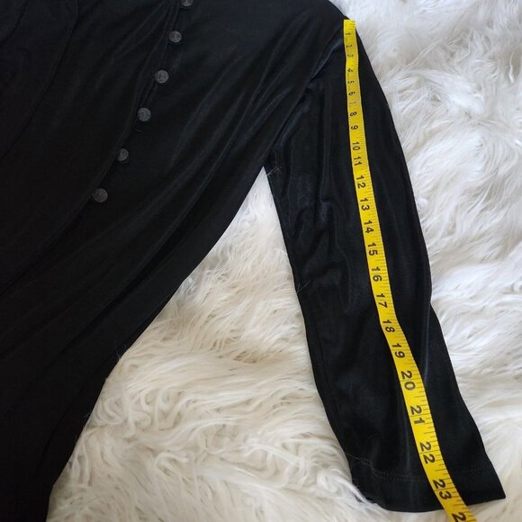 vtg Citiknits QVC Slinky 2Pc Set Sz Large Long Sleeves Blouse Pants Lagenlook - Picture 11 of 16